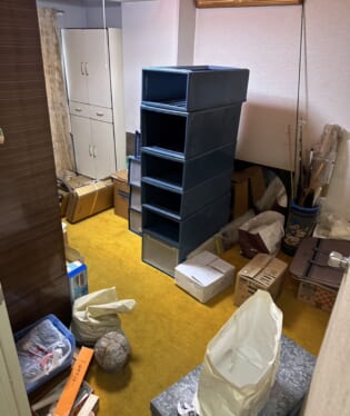 奈良県大和郡山市 W様の不用品回収作業前のご自宅の写真