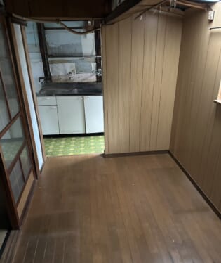 大阪府大阪市住吉区 T様の不用品回収作業後のご自宅の写真