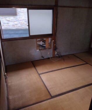 大阪府豊能郡能勢町 O様の不用品回収作業後のご自宅の写真