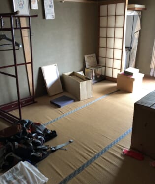大阪府和泉市 G様の不用品回収作業前のご自宅の写真