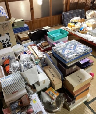 京都府亀岡市 J様の不用品回収作業前のご自宅の写真