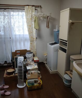 京都府京都市 B様の不用品回収作業前のご自宅の写真