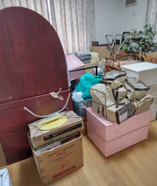 奈良県吉野郡下北山村 O様の不用品回収作業前のご自宅の写真