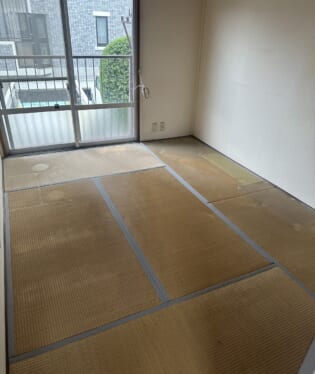 大阪府大阪市東住吉区 J様の不用品回収作業後のご自宅の写真