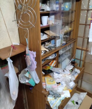 大阪府大阪市大正区 F様の不用品回収作業前のご自宅の写真