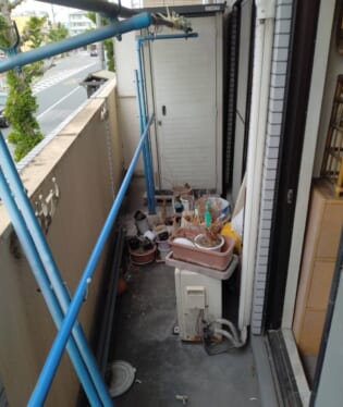 大阪府泉北郡忠岡町 R様の不用品回収作業前のご自宅の写真