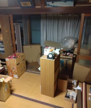 大阪府泉大津市 I様の不用品回収作業前のご自宅の写真