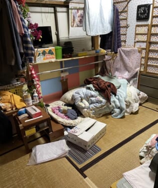 大阪府河内長野市 M様の不用品回収作業前のご自宅の写真