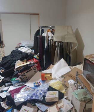 大阪 A様の不用品回収作業前のご自宅の写真